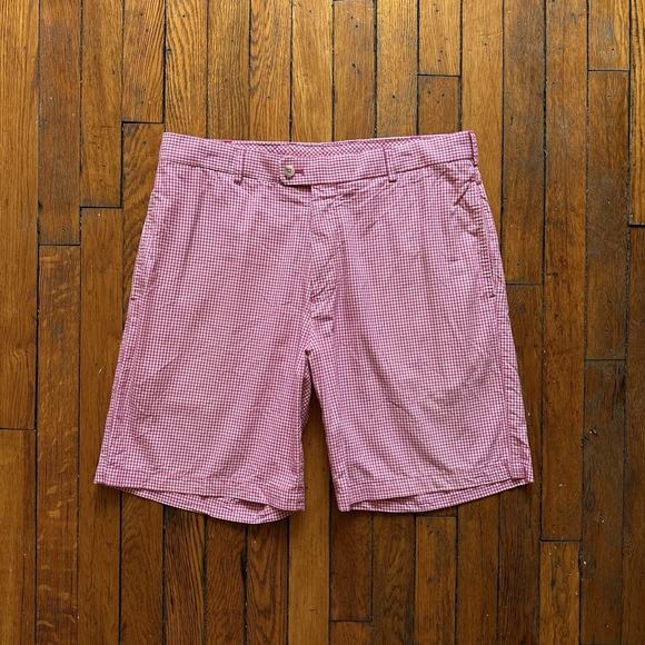 Peter Millar Shorts Men‎ 30 Light Blue Shackelford Performance Golf Pinehurst - Picture 1 of 10